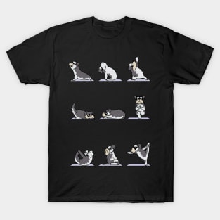 Miniature Schnauzer Yoga T-Shirt